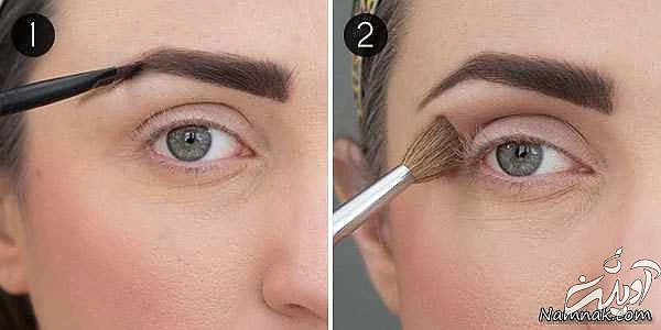 آموزش آرایش چشمان ریز آرایش چشمان ریز